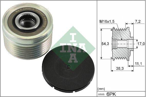 Муфта генератора SCHAEFFLER INA 535003910 - zapix