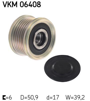 Муфта генератора SKF VKM06408 - zapix