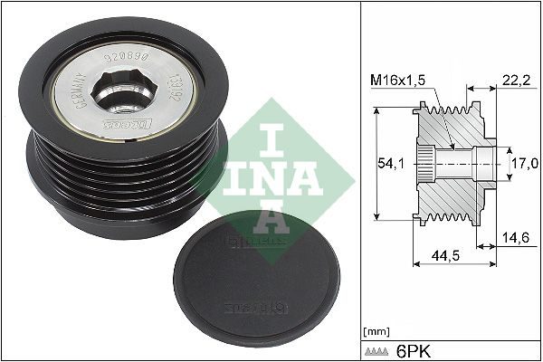 Муфта генератора SCHAEFFLER INA 535035210 - zapix