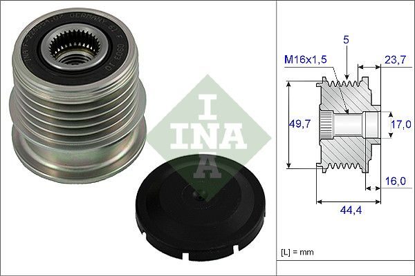 Муфта генератора SCHAEFFLER INA 535001110 - zapix