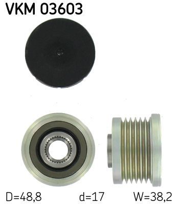 Муфта генератора SKF VKM03603 - zapix