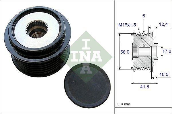 Муфта генератора SCHAEFFLER INA 535021010 - zapix