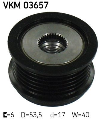 Муфта генератора SKF VKM03657 - zapix