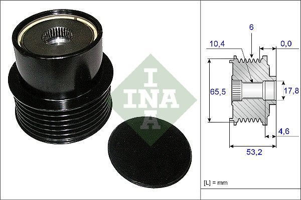 Муфта генератора SCHAEFFLER INA 535019510 - zapix
