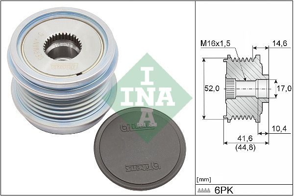 Муфта генератора SCHAEFFLER INA 535034310 - zapix