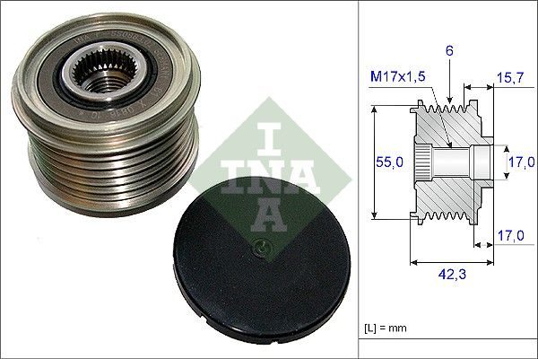 Муфта генератора SCHAEFFLER INA 535015410 - zapix