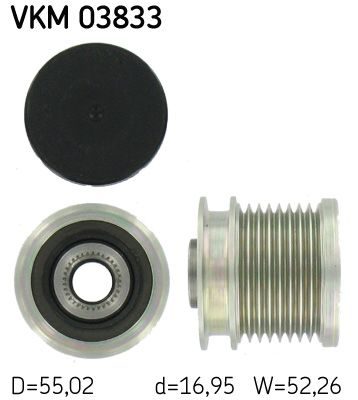 Муфта генератора SKF VKM03833 - zapix