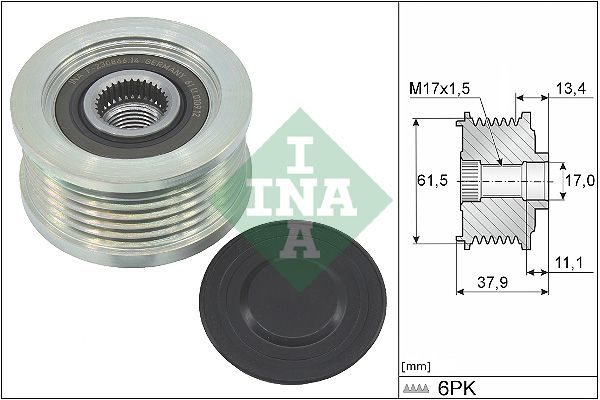 Муфта генератора SCHAEFFLER INA 535002310 - zapix