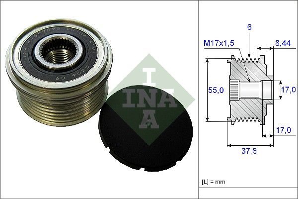Муфта генератора SCHAEFFLER INA 535024610 - zapix