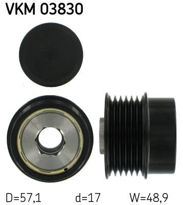 Муфта генератора SKF VKM03830 - zapix