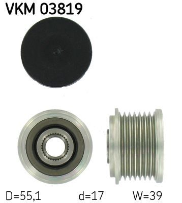 Муфта генератора SKF VKM03819 - zapix