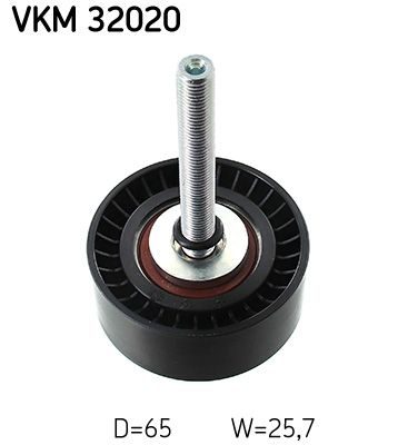 Обвідний ролик ременя приводного SKF VKM32020 - zapix