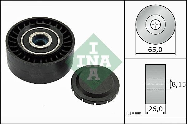 Обвідний ролик ременя приводного SCHAEFFLER INA 532056410 - zapix