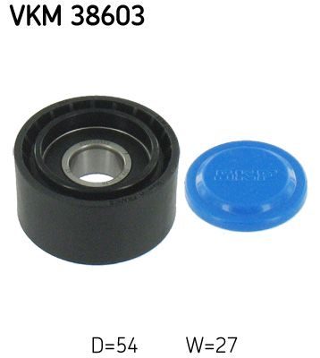 Обвідний ролик ременя приводного SKF VKM38603 - zapix