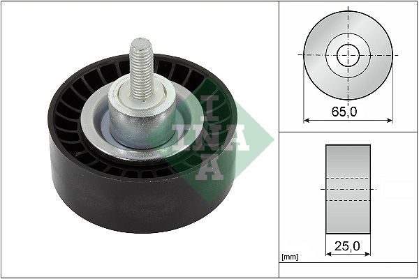 Обвідний ролик ременя приводного SCHAEFFLER INA 532088610 - zapix