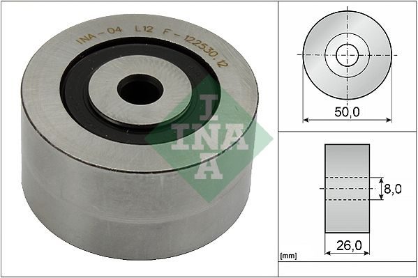 Обвідний ролик ременя приводного SCHAEFFLER INA 532014310 - zapix