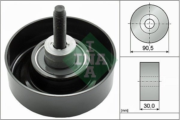 Обвідний ролик ременя приводного SCHAEFFLER INA 532040530 - zapix