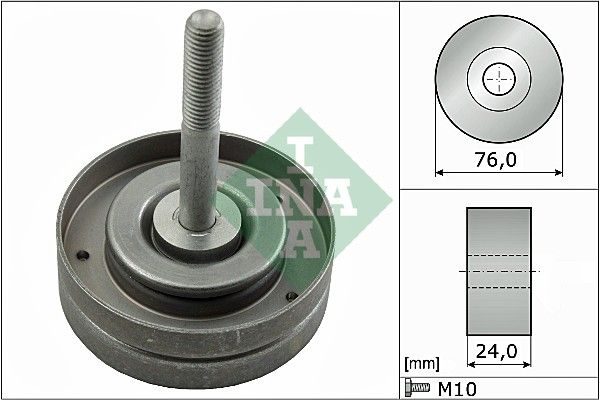 Обвідний ролик ременя приводного SCHAEFFLER INA 532050010 - zapix