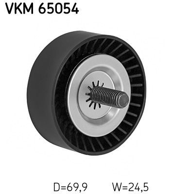 Обвідний ролик ременя приводного SKF VKM65054 - zapix