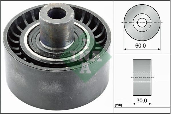 Обвідний ролик ременя приводного SCHAEFFLER INA 532053810 - zapix