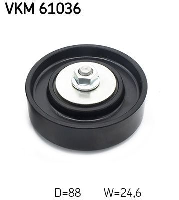 Обвідний ролик ременя приводного SKF VKM61036 - zapix