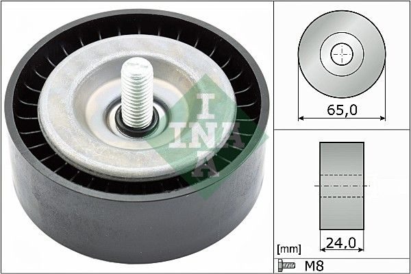 Обвідний ролик ременя приводного SCHAEFFLER INA 532078210 - zapix