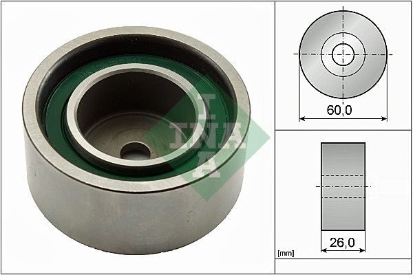 Обвідний ролик ременя приводного SCHAEFFLER INA 532036720 - zapix