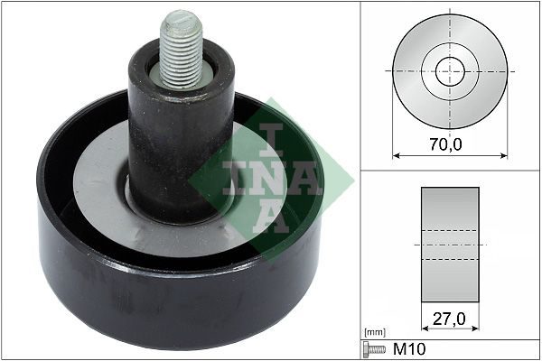 Обвідний ролик ременя приводного SCHAEFFLER INA 532065710 - zapix