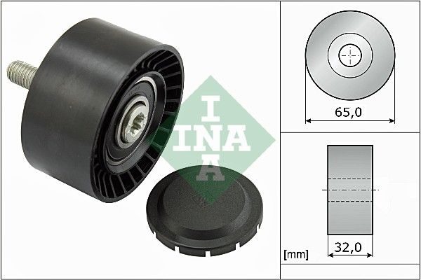 Обвідний ролик ременя приводного SCHAEFFLER INA 532066010 - zapix
