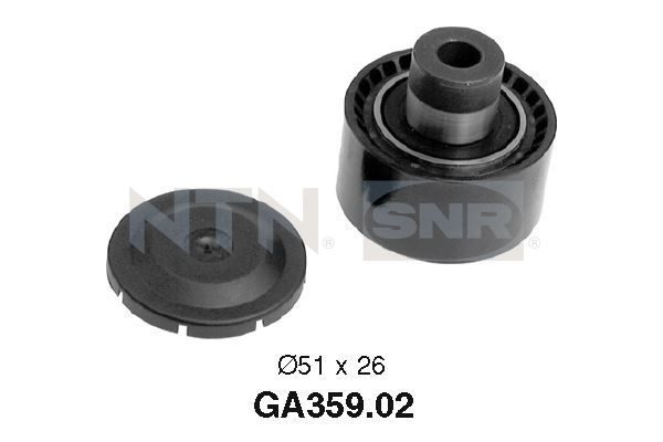 Обвідний ролик ременя приводного SNR GA35902 - zapix