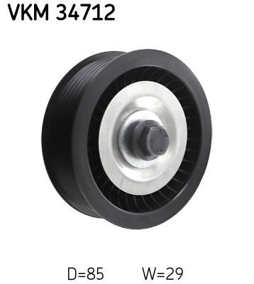 Обвідний ролик ременя приводного SKF VKM34712 - zapix
