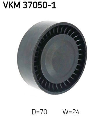 Обвідний ролик ременя приводного SKF VKM370501 - zapix