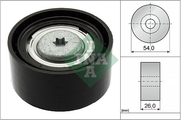 Обвідний ролик ременя приводного SCHAEFFLER INA 532067210 - zapix