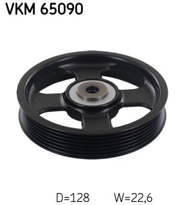 Обвідний ролик ременя приводного SKF VKM65090 - zapix