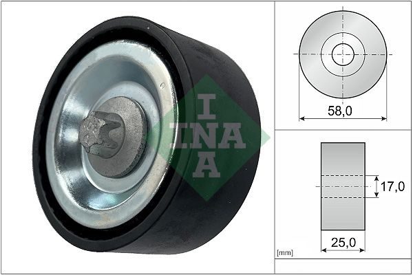 Обвідний ролик ременя приводного SCHAEFFLER INA 532066910 - zapix
