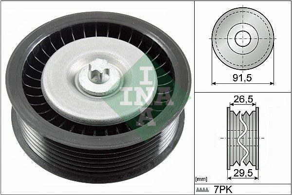Обвідний ролик ременя приводного SCHAEFFLER INA 532080810 - zapix