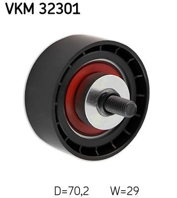 Обвідний ролик ременя приводного SKF VKM32301 - zapix