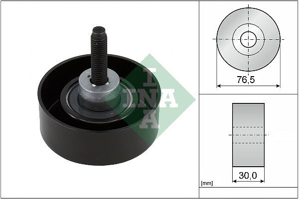 Обвідний ролик ременя приводного SCHAEFFLER INA 532045810 - zapix