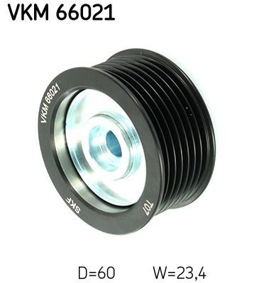 Обвідний ролик ременя приводного SKF VKM66021 - zapix