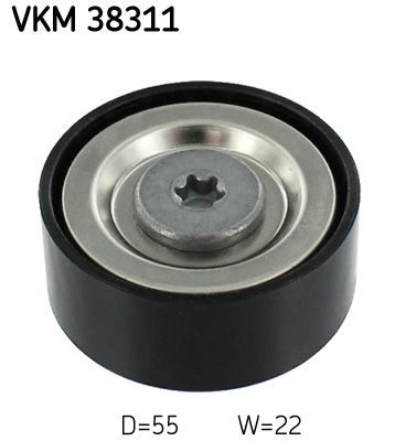 Обвідний ролик ременя приводного SKF VKM38311 - zapix