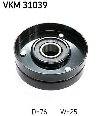 Обвідний ролик ременя приводного SKF VKM31039 - zapix