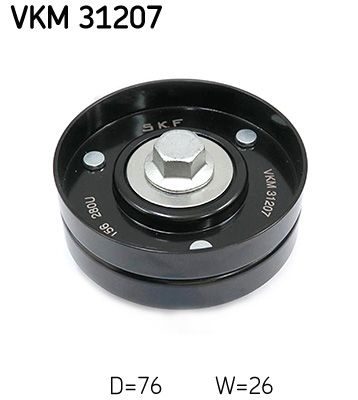 Обвідний ролик ременя приводного SKF VKM31207 - zapix