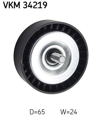 Обвідний ролик ременя приводного SKF VKM34219 - zapix