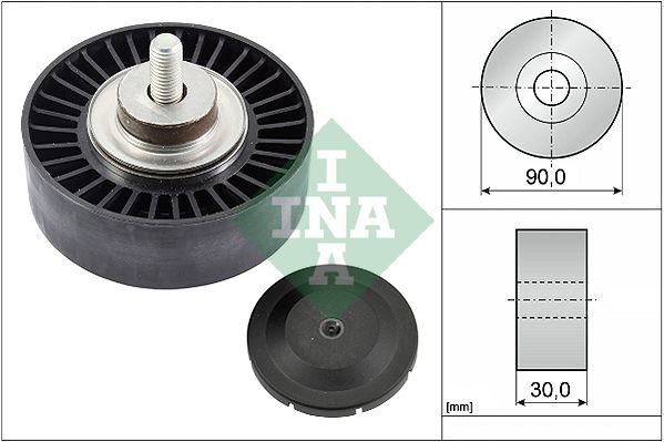 Обвідний ролик ременя приводного SCHAEFFLER INA 532075210 - zapix