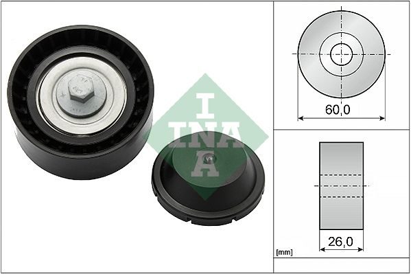 Обвідний ролик ременя приводного SCHAEFFLER INA 532082410 - zapix