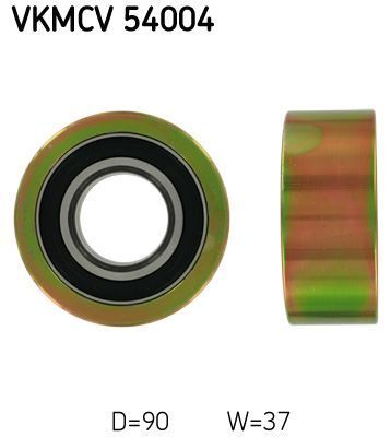 Обвідний ролик ременя приводного SKF VKMCV54004 - zapix