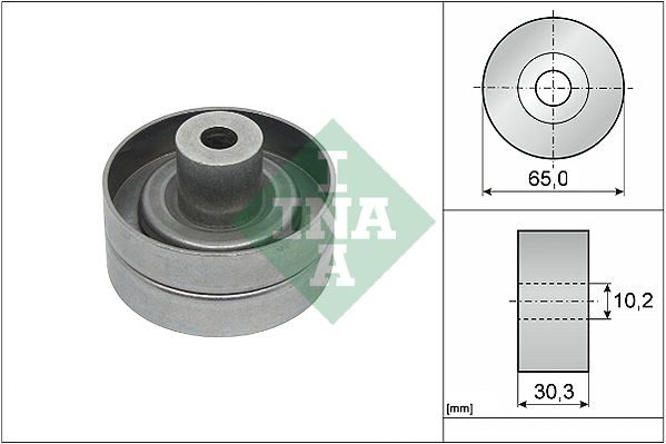Обвідний ролик ременя приводного SCHAEFFLER INA 532091010 - zapix