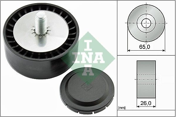 Обвідний ролик ременя приводного SCHAEFFLER INA 532080210 - zapix