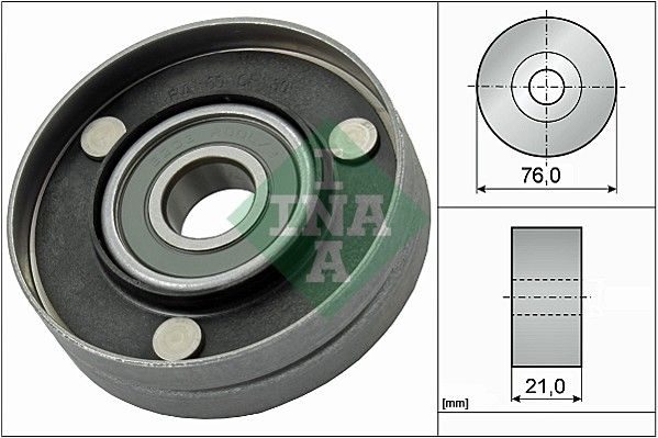 Обвідний ролик ременя приводного SCHAEFFLER INA 532056710 - zapix