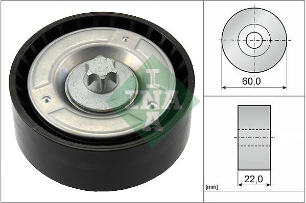Обвідний ролик ременя приводного SCHAEFFLER INA 532079810 - zapix